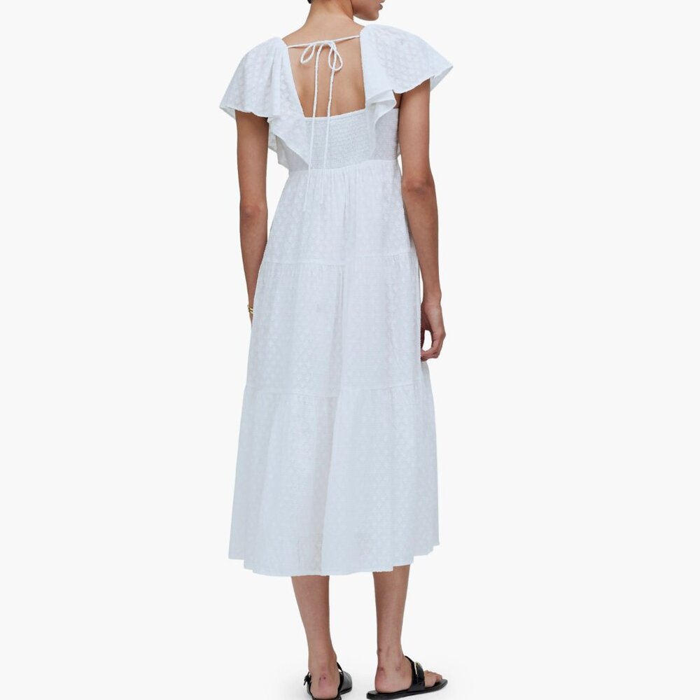 Madewell Flutter Sleeve Maxi Dress